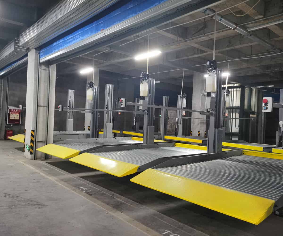 PSH上下升降立體停車設備過驗收